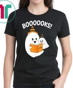 Halloween ghost booooooks boo read books Shirt