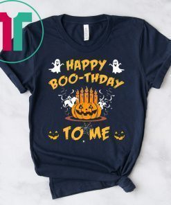 Halloween happy boo rthday to me Shirt