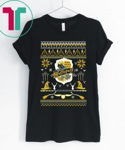 Harry Potter Hufflepuff Ugly Christmas T-Shirt