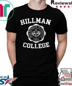 Hillman College Shirt