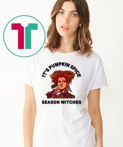 Hocus Pocus Winifred Sanderson It’s Pumpkin Spice Season Witches Shirt