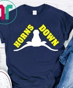 Horns Down Texas Tuck Fexas Texas Longhorns Shirt