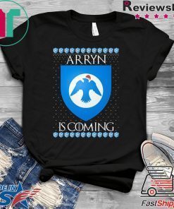 House Arryn Game of thrones Christmas Santa Is Coming T-Shirt