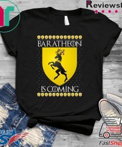 House Baratheon Game of thrones Christmas Santa Is Coming T-Shirt