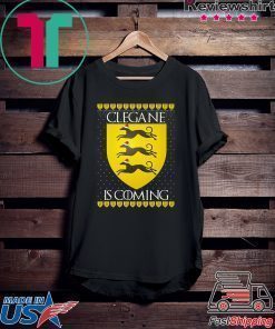 House Clegane Game of thrones Christmas Santa Is Coming T-Shirt