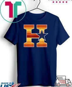 Houston Baseball H Vintage H-Town Crush City Texas Gift T-Shirt