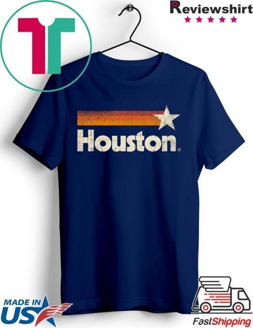 Houston Texas Shirt Houston Strong T-Shirt Vintage Stripes T-Shirt