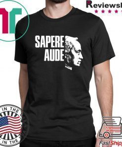 Immanuel Kant Sapere Aude shirt