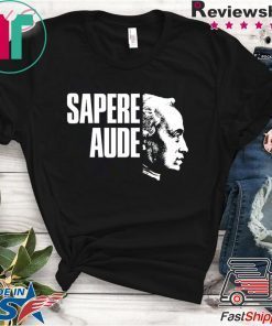 Immanuel Kant Sapere Aude shirt