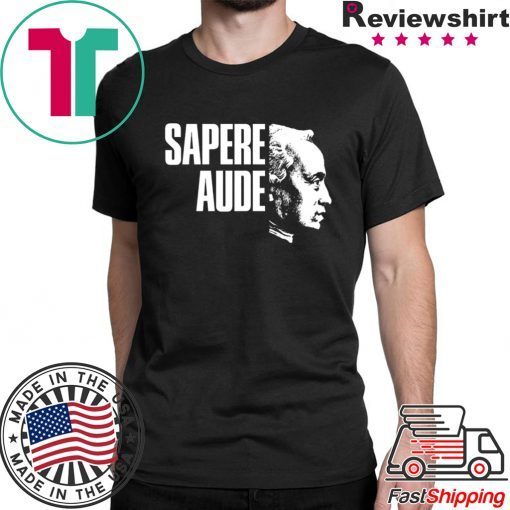 Immanuel Kant Sapere Aude shirt