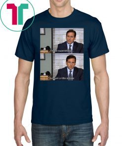 I’m not superstitious but I am a LITTLE stitious Michael Scott T-Shirts
