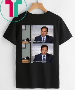 I’m not superstitious but I am a LITTLE stitious Michael Scott T-Shirts