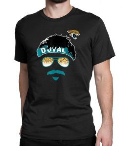 Jaguar Print Shades For Uncle Rico Minshew In Duuuval T-Shirt