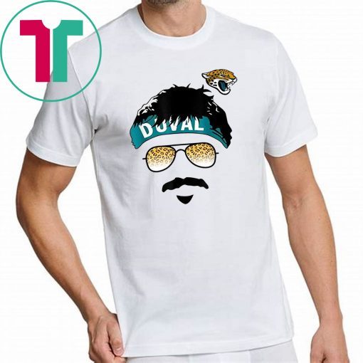 Jaguar Print Shades For Uncle Rico Minshew In Duuuval T-Shirt