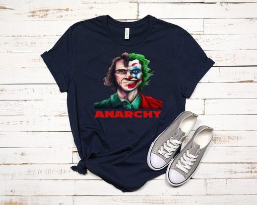 Joker Joaquin Phoenix Anarchy shirt