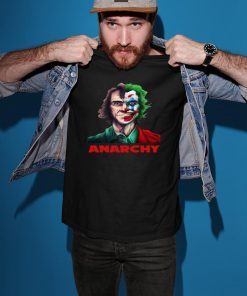 Joker Joaquin Phoenix Anarchy shirt