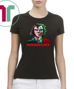 Joker Joaquin Phoenix Anarchy shirt