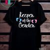 Keeper of Gender reveal party idea baby announcement shirt