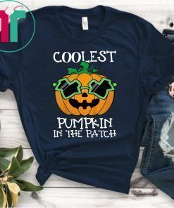 Kids Coolest Pumpkin In The Patch - Halloween Costume Boys Gift T-Shirt