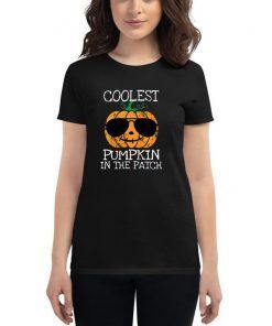 Kids Coolest Pumpkin In The Patch Halloween Costume Boys Gift T-Shirt