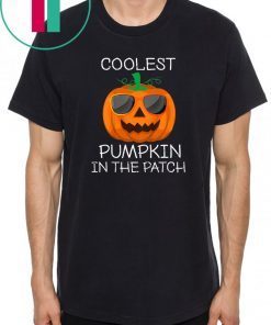 Kids Coolest Pumpkin In the Patch Halloween Costume Kids Gifts T-Shirt