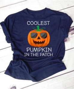 Kids Coolest Pumpkin In the Patch Halloween Costume Kids Gifts T-Shirt