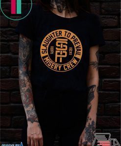 Killer Merch Slaughter To Prevail – Misery Crew Gold Ink Tee – Slaughter to prevail merch T-Shirt