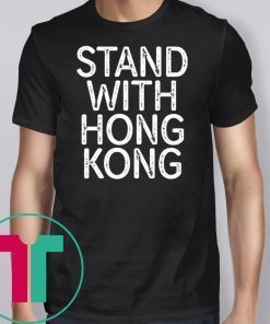 Lakers Fans Stand With Hong Kong Offcial T-Shirt