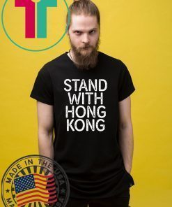 Lakers Fans Stand With Hong Kong T-Shirt For Mens Womens