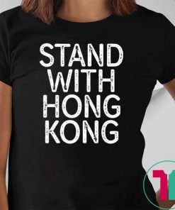 Lakers Fans Stand With Hong Kong Offcial T-Shirt