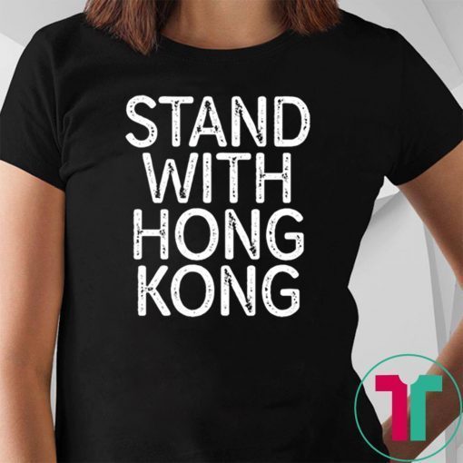 Lakers Fans Stand With Hong Kong Offcial T-Shirt