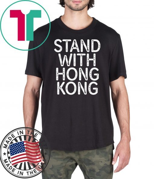 Offcial Lakers Fans Stand With Hong Kong T-Shirt