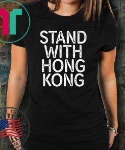 Lakers Fans Stand With Hong Kong T-Shirt For Mens Womens