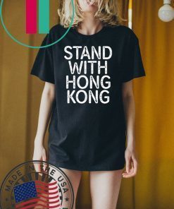 Lakers Fans Stand With Hong Kong Tee Shirt