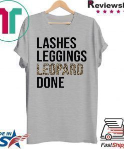 Lasher leggings Leopard done shirt