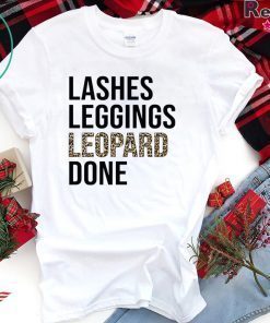 Lasher leggings Leopard done shirt