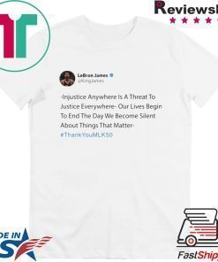 Lebron James Injustice Anywhere Shirt
