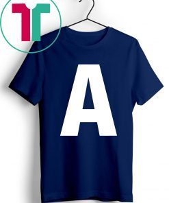 Letter A Chipmunk Halloween Christmas Shirt