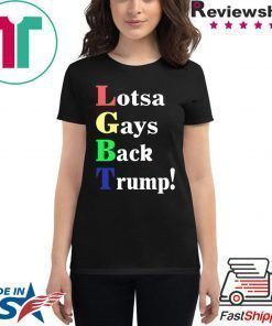 Lgbt Lotsa Gays Back Trump Pete Gomez Shirt