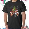 MERRY CHRISTMAS THE SLOTHS BAND PLAY GUITAR T-Shirt