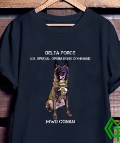 MWD Conan Delta Force Special Operations Command Cool Gift T-Shirt