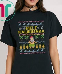 Mele Kalikimaka Christmas Shirt