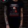 Meowy Christmas Ugly Sweater Crewneck Sweatshirt Christmas T-Shirt
