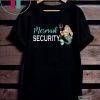 Mermaid Security Gifts For Grandpa Dad Brother Men TShirt