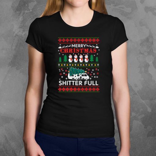 Merry Christmas Shitter full ugly T-Shirt