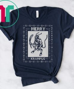 Merry Krampus Christmas Sweater T-Shirt
