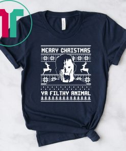 Merry christmas ya filthy animal home alone Tee Shirt