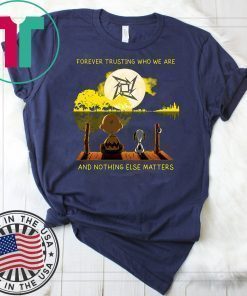 Metallica peanuts snoopy forever trusting who we are and nothing else matters Shirt
