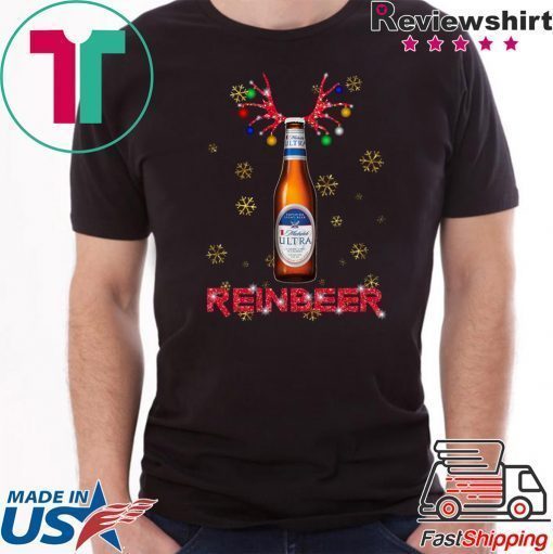 Michelob Ultra Reinbeer Christmas T-Shirt