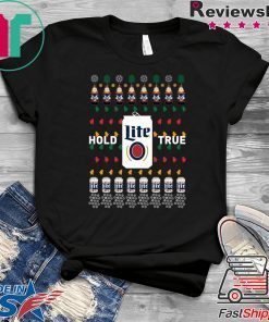 Miller Lite Beer Funny Ugly Christmas T-Shirt